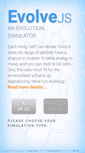 Mobile Screenshot of evolvejs.com